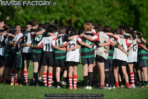 2015-05-16 Rugby Lyons Settimo Milanese U14-Rugby Monza 1739